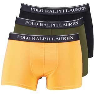 Ralph Lauren boxershorts 3-pack groen-zwart-oranje