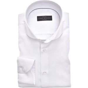John Miller overhemd strijkvrij wit slim fit