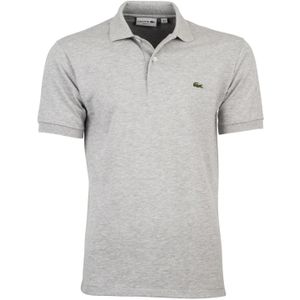 Lacoste poloshirt grijs melange Classic Fit