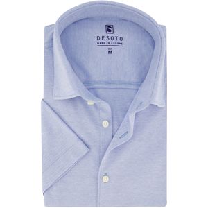 Desoto overhemd slim fit lichtblauw effen