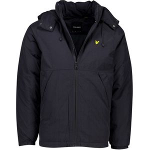 Lyle&Scott winterjas zwart nylon