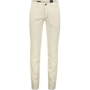 Gardeur katoenen broek ecru effen 5-p slim fit