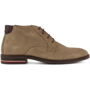 Tommy Hilfiger nette schoenen effen leer beige