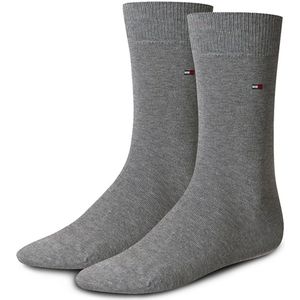 Tommy Hilfiger sokken 2-pack lichtgrijs