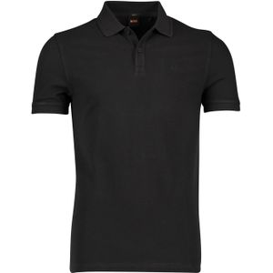 Hugo Boss poloshirt effen zwart