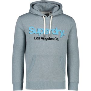 Superdry grijze sweater katoen hoodie