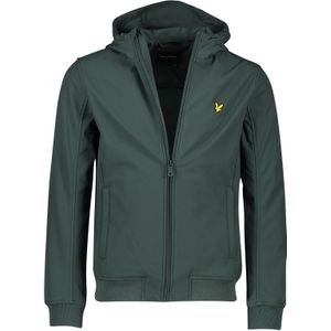 Lyle & Scott tussenjas groen normale fit polyester