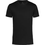 Desoto t-shirt zwart effen katoen