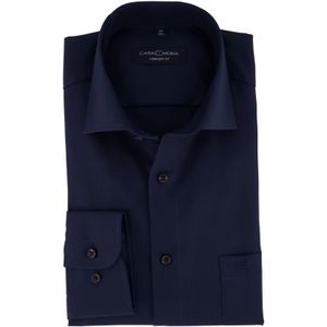 Casa Moda overhemd donkerblauw strijkvrij Comfort Fit