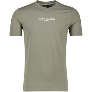Cavallaro t-shirt groen katoen