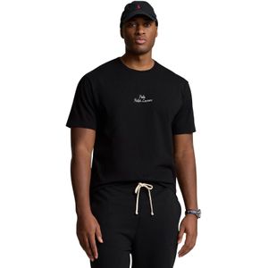 katoenen Big&Tall Polo Ralph Lauren t-shirt zwart