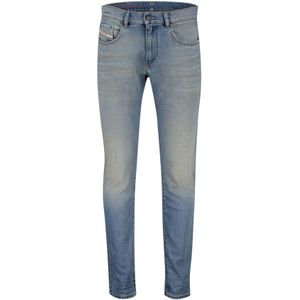 Diesel jeans lichtblauw effen denim, katoen D-strukt