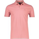 Roze polo Hugo Boss effen katoen normale fit