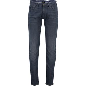 katoenen Vanguard jeans blauw effen slim fit