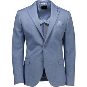 Zuitable - DiNick Blazer - Blauw - Polyester - Slim Fit - Mix en Match