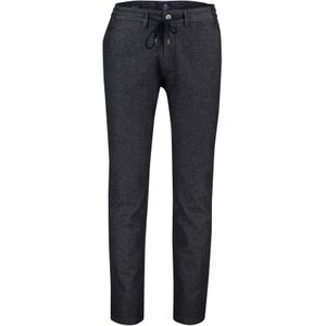 New Zealand chino Napier Cord Modern Fit grijs gemêleerd katoen