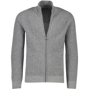 katoenen Pierre Cardin vest grijs gemêleerd