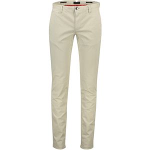 Katoenen Alberto beige chino Rob slim fit