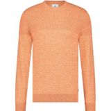 State of Art trui Regular fit oranje ronde hals