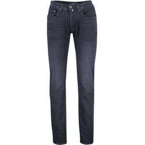 Donkerblauwe Pierre Cardin jeans effen katoen