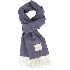 Profuomo sjaal blauw wol