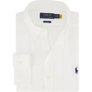 Polo Ralph Lauren overhemd effen wit