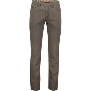 Meyer katoenen broek Dublin modern fit bruin