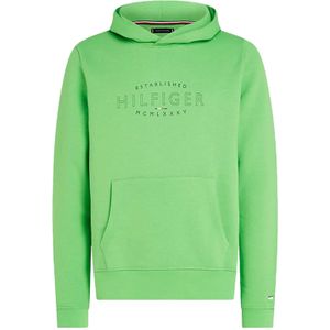 Tommy Hilfiger hoodie wijde fit lime big & tall
