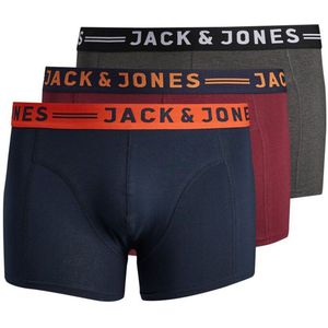 Jack & Jones boxershorts 3-pack Plus Size bordeaux