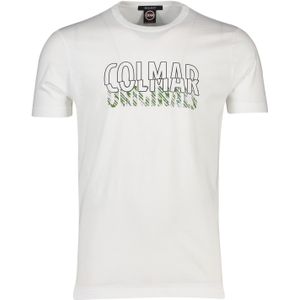 Colmar t-shirt wit met opdruk