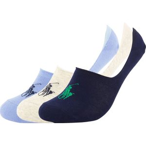 Polo Ralph Lauren sokken 3-pack blauw, grijs, donkerblauw