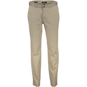 Gardeur Sonny broek beige uni katoen