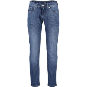 Pierre Cardin jeans blauw effen katoen