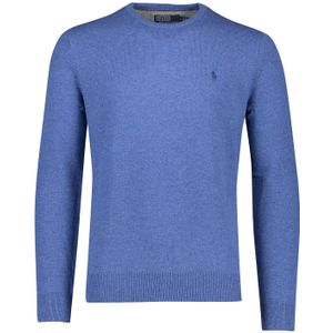 Polo Ralph Lauren trui blauw effen met logo