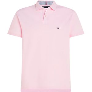 katoenen Tommy Hilfiger Big&Tall polo normale fit roze