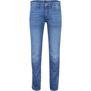 Hugo Boss jeans lichtblauw uni katoen