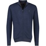 Extra lange mouwen vest Portofino donkerblauw