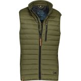 Camel Active bodywarmer groen gewatteerd