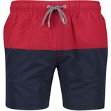 Schiesser zwemshort blauw rood touwtjes