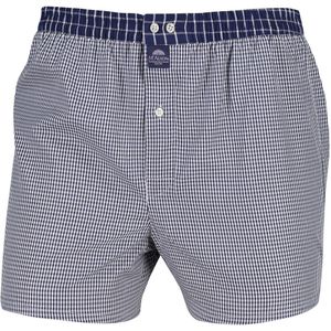 McAlson boxershort donkerblauw geruit