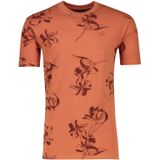 Superdry t-shirt oranje print