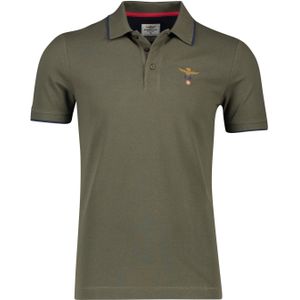 Aeronautica Militare poloshirt legergroen