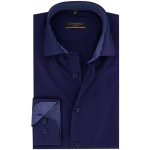 Eterna overhemd donkerblauw slim fit