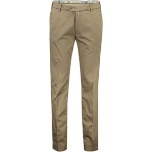 Meyer exclusive katoenen modern fit pantalon Bonn bruin
