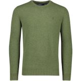 Polo Ralph Lauren trui groen effen wol ronde hals gebreid