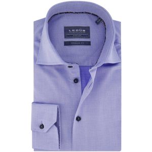 Blauw Ledub overhemd modern fit