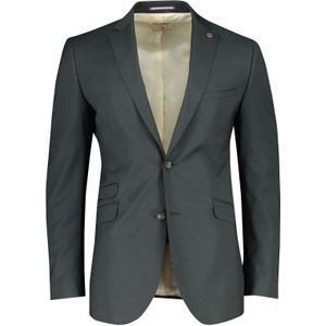 Club of Gents colbert groen mix & match effen wol slim fit