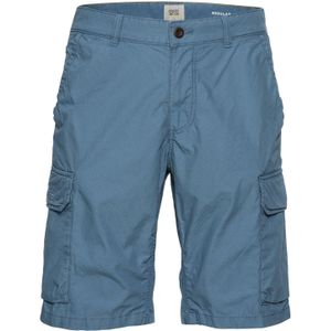 katoenen Camel Active korte broek blauw geprint