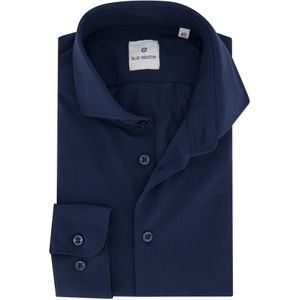 Blue Industry 24/7 stretch donkerblauw overhemd slim fit