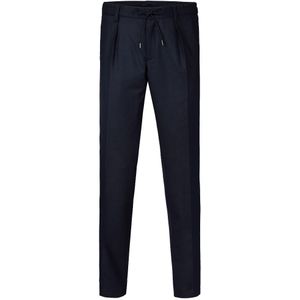 Profuomo broek slim fit chino sportcord navy